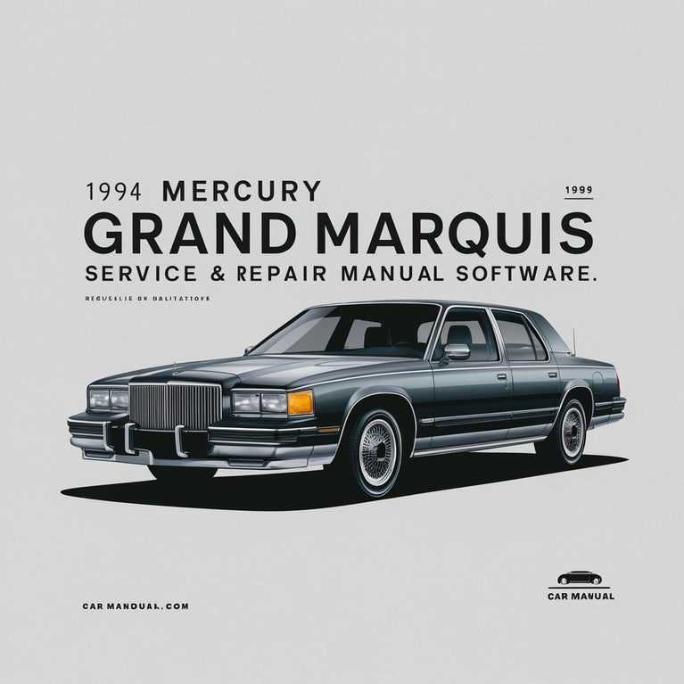 1994 Mercury Grand Marquis Service & Repair Manual Software