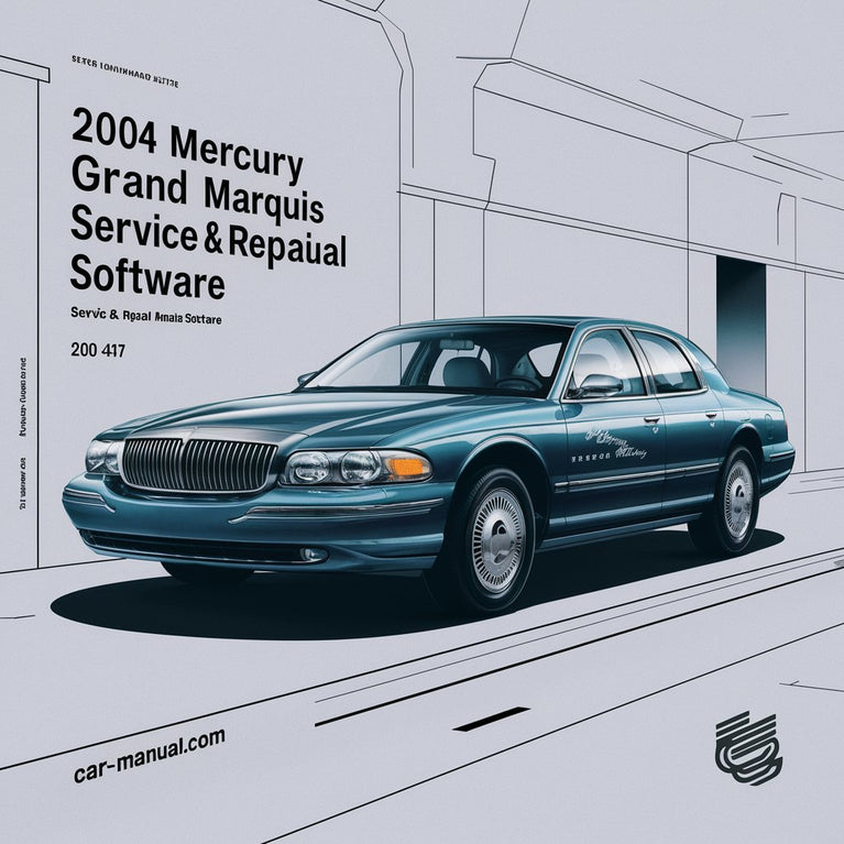 2004 Mercury Grand Marquis Service & Repair Manual Software