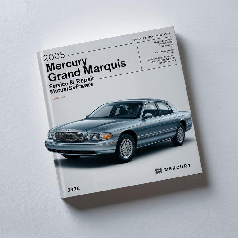 2005 Mercury Grand Marquis Service & Repair Manual Software