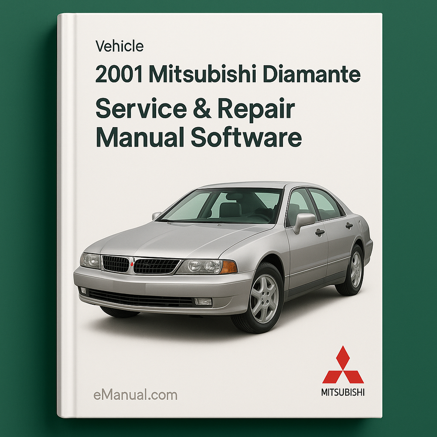 2001 Mitsubishi Diamante Service & Repair Manual Software