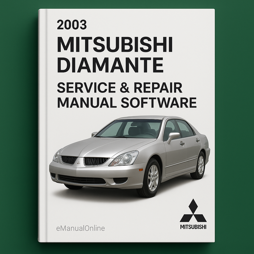 2003 Mitsubishi Diamante Service & Repair Manual Software