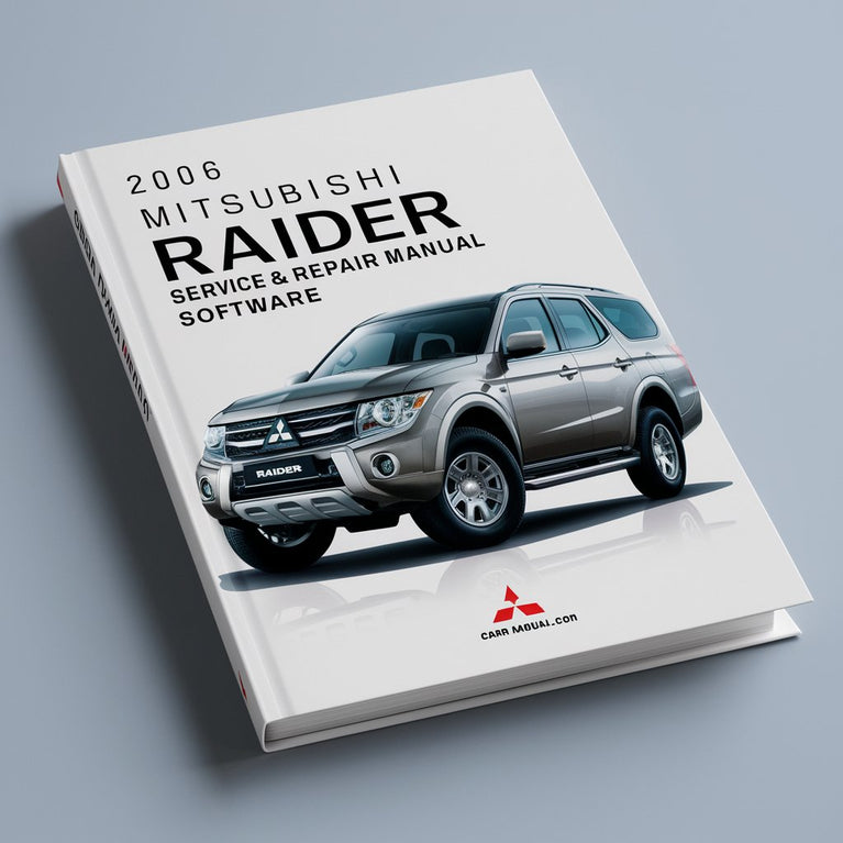 2006 Mitsubishi Raider Service- und Reparaturhandbuch-Software