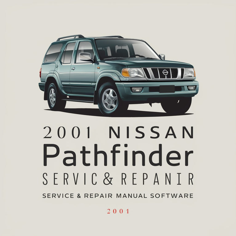 2001 Nissan Pathfinder Service & Repair Manual Software