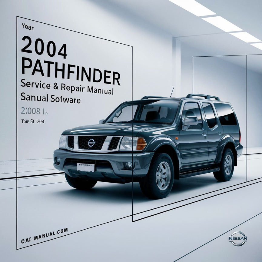 2004 Nissan Pathfinder Service- und Reparaturhandbuch-Software