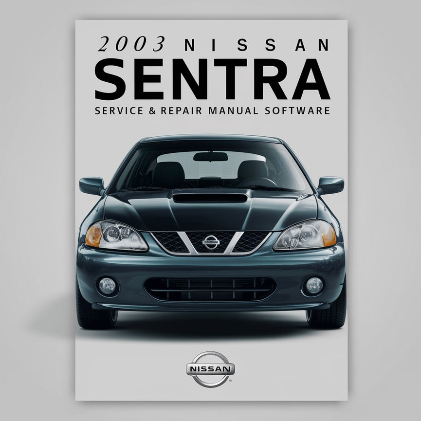 2003 Nissan Sentra Service- und Reparaturhandbuch-Software