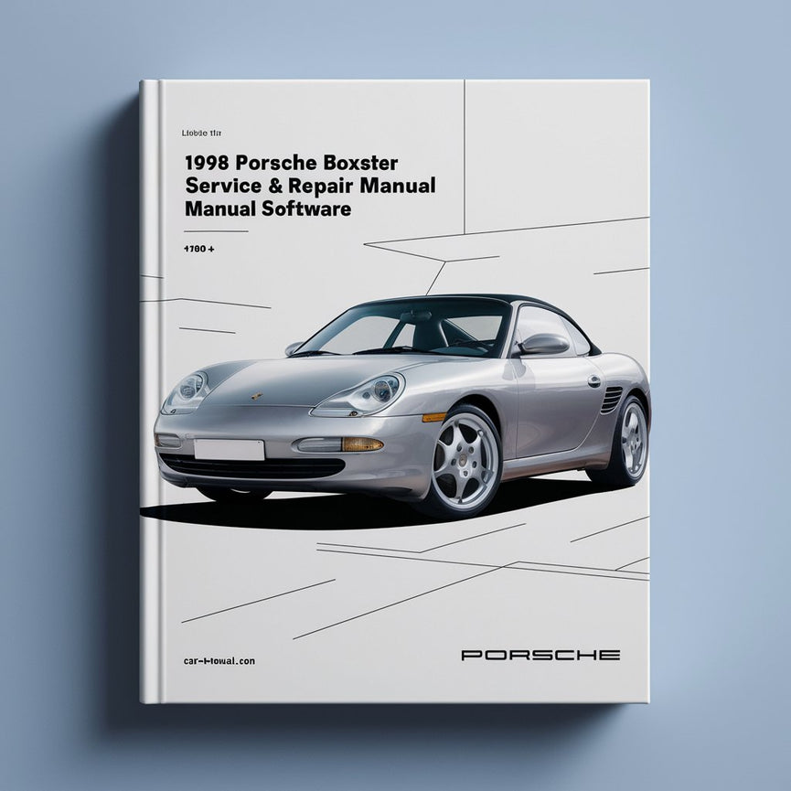 Software del manual de servicio y reparación del Porsche Boxster 1998