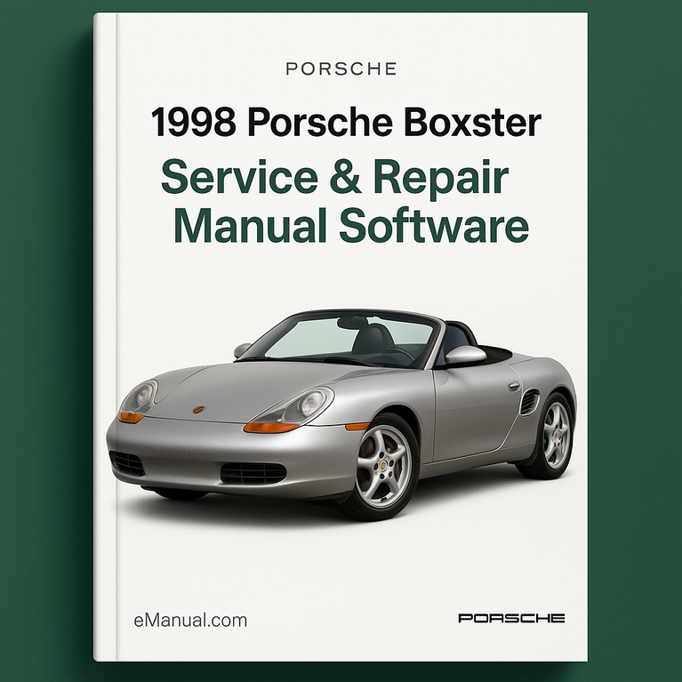 1998 Porsche Boxster Service & Repair Manual Software