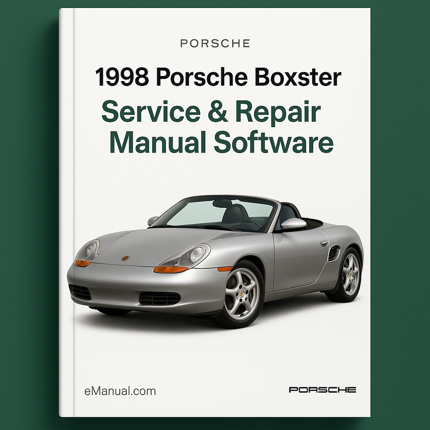 1998 Porsche Boxster Service & Repair Manual Software