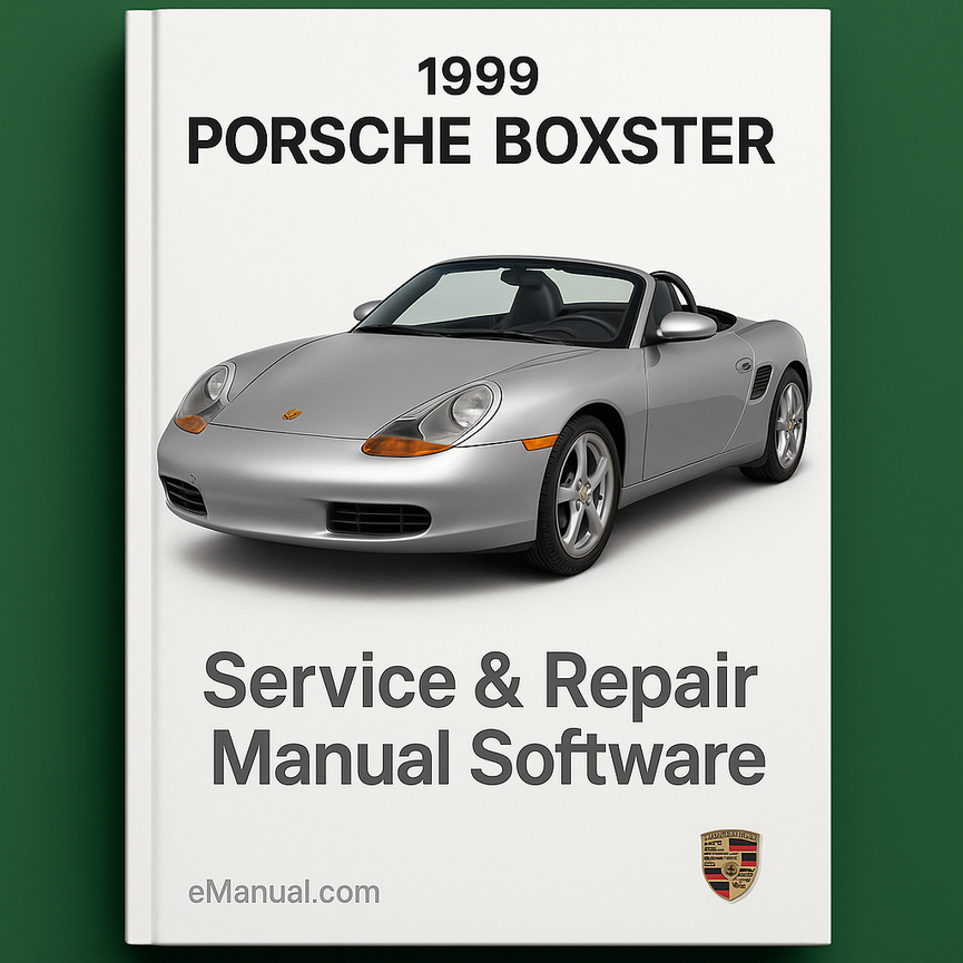 1999 Porsche Boxster Service & Repair Manual Software