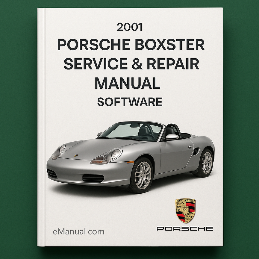 2001 Porsche Boxster Service & Repair Manual Software