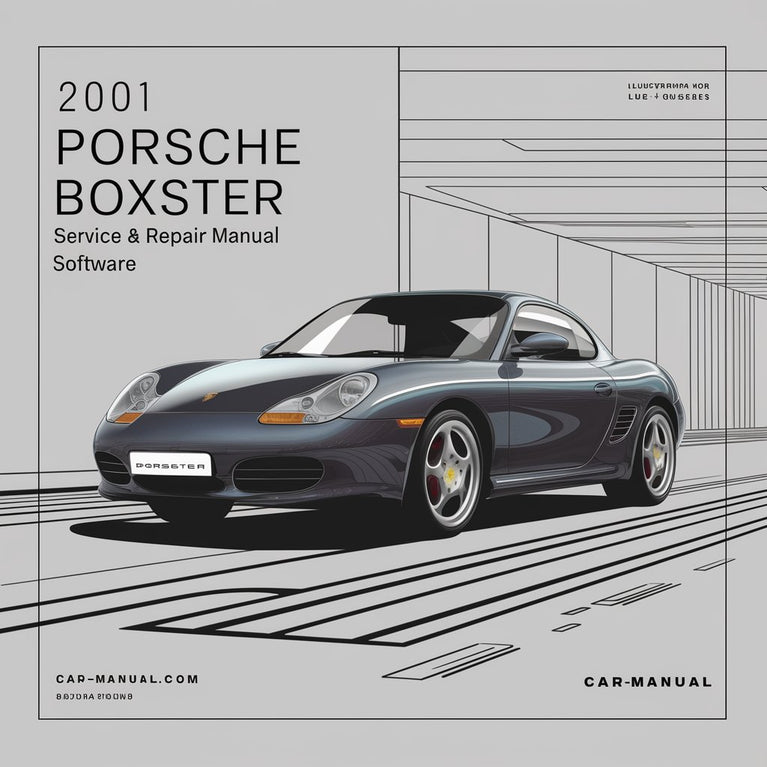 Software del manual de servicio y reparación del Porsche Boxster 2001