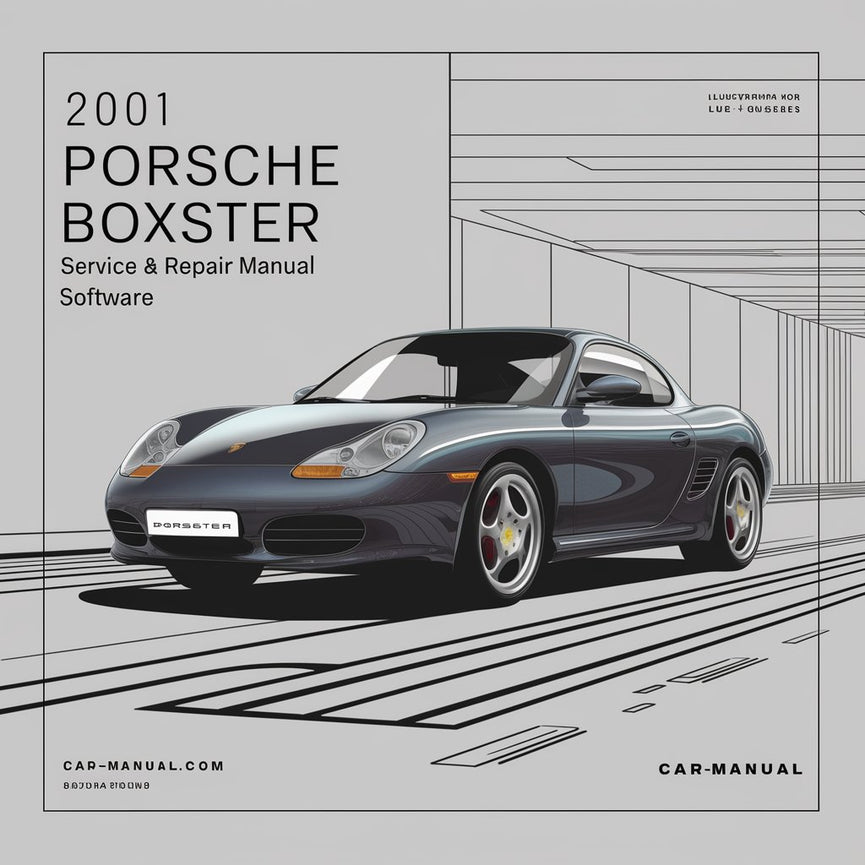 2001 Porsche Boxster Service- und Reparaturhandbuch-Software