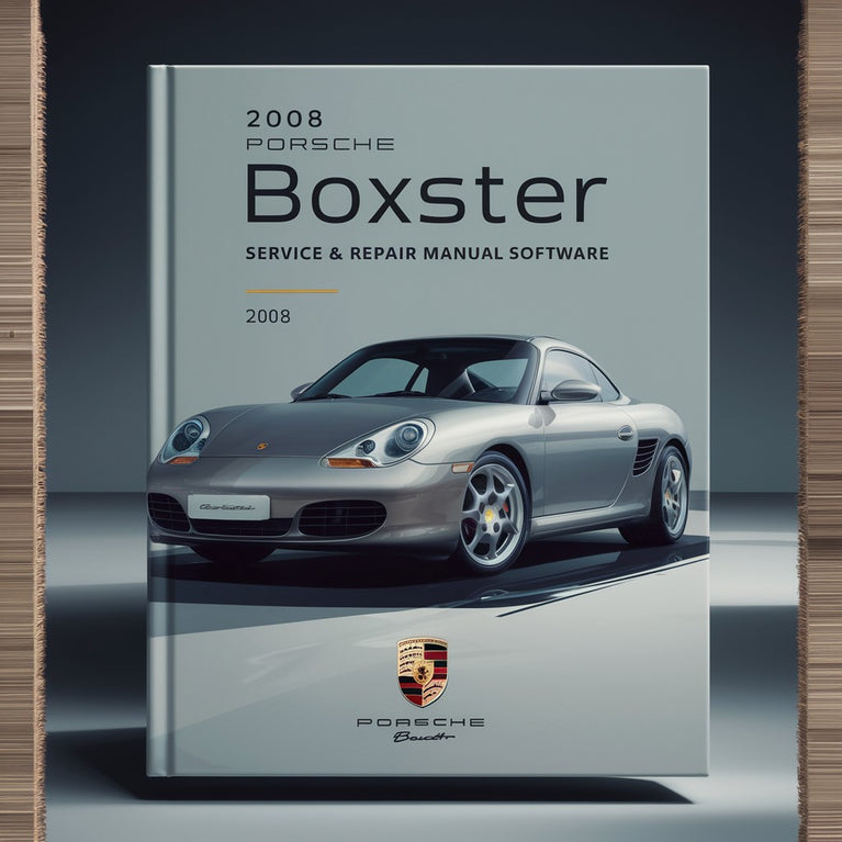 Software del manual de servicio y reparación del Porsche Boxster 2008