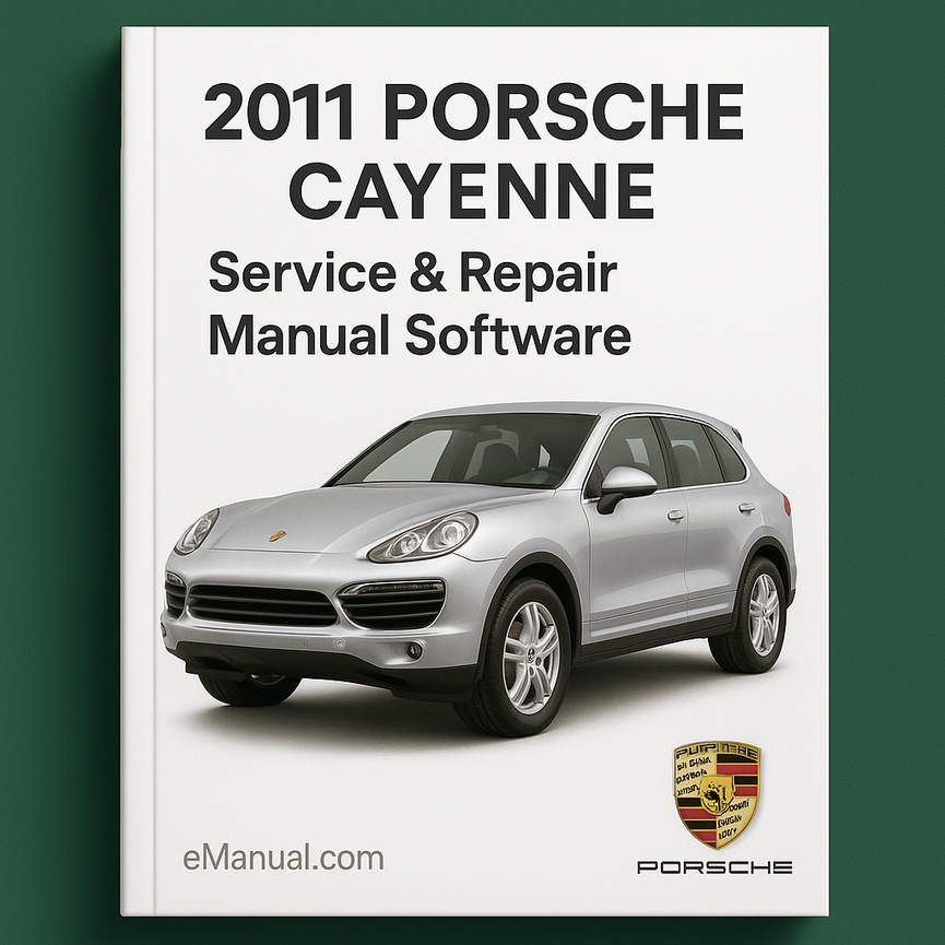 2011 Porsche Cayenne Service & Repair Manual Software
