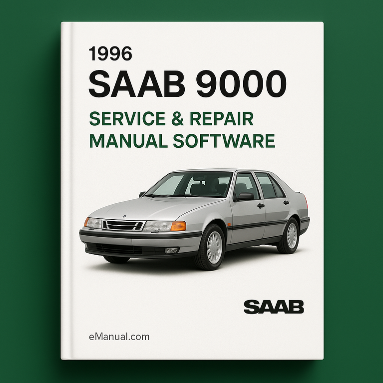 1996 Saab 9000 Service & Repair Manual Software