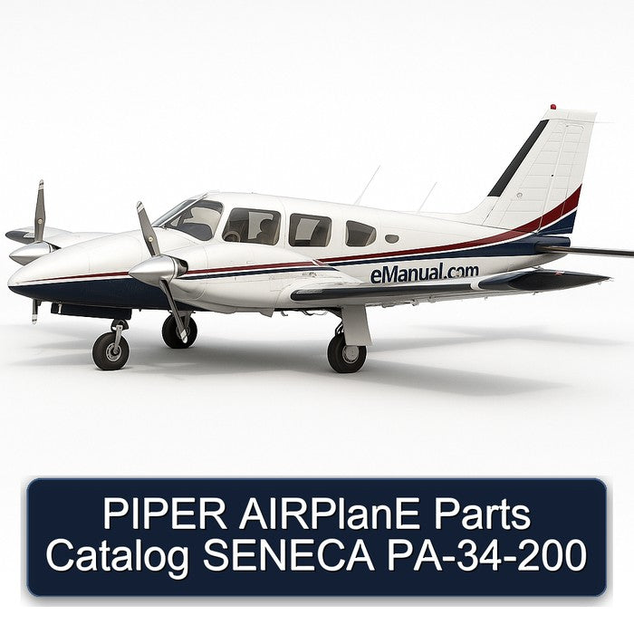 Piper Airplane Seneca Pa-34-200 Parts Catalog PDF
