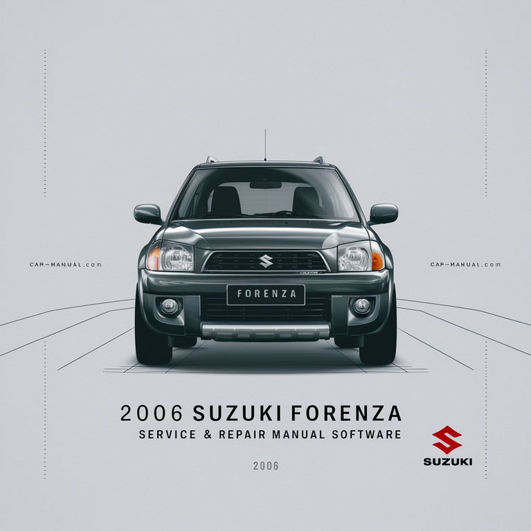 Manual de servicio y reparación de Suzuki Forenza 2006