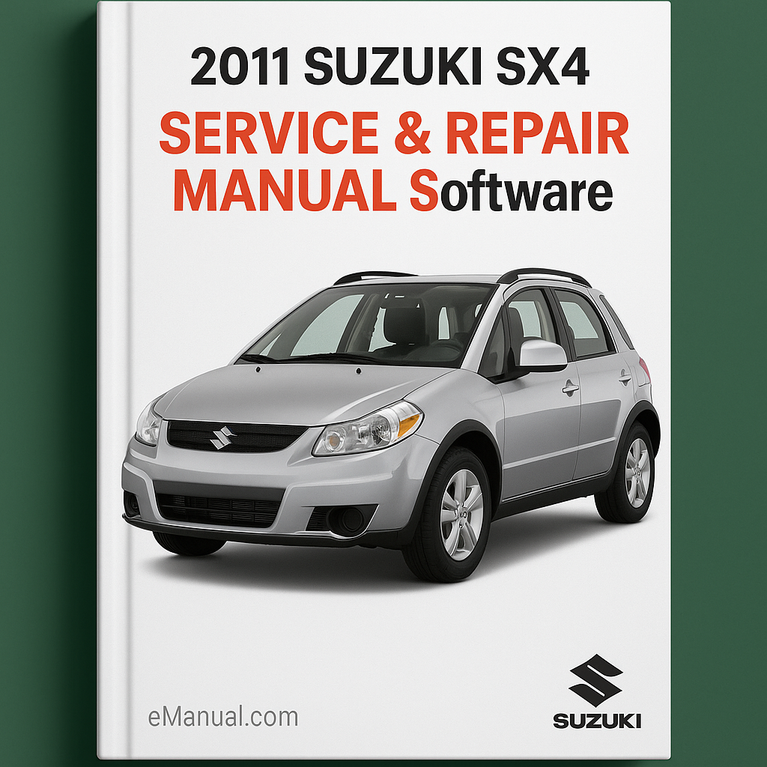 2011 Suzuki SX4 Service & Repair Manual Software