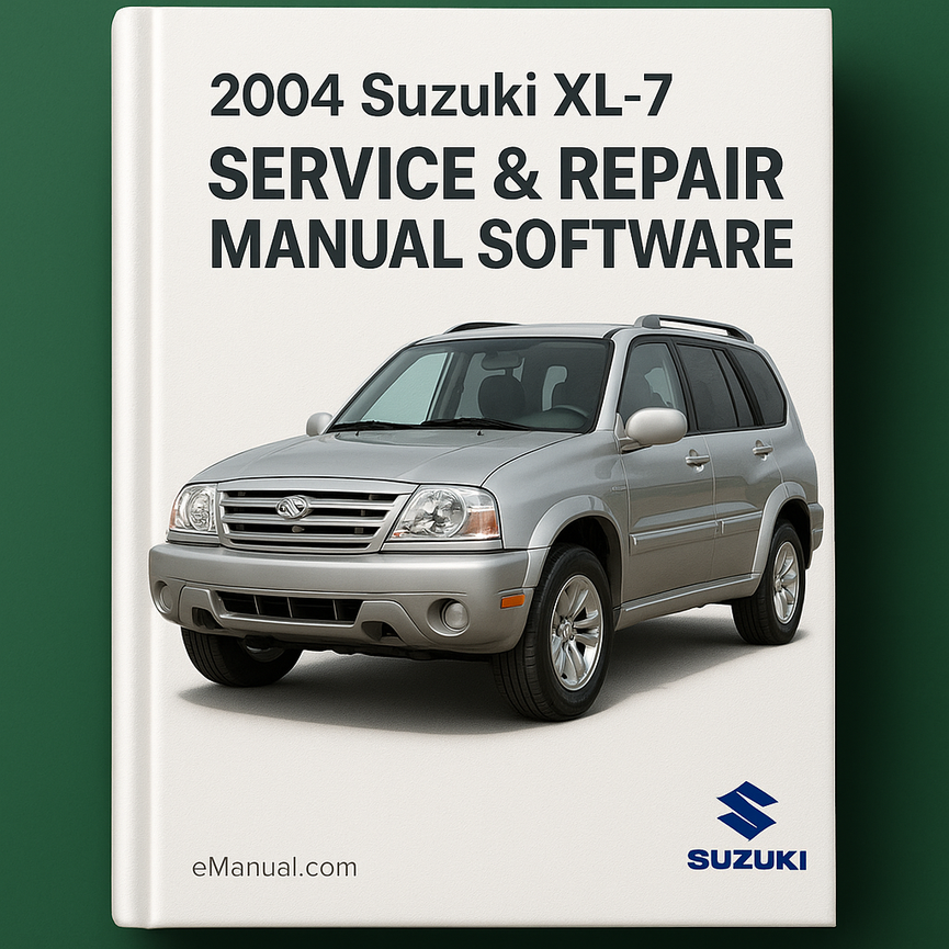 2004 Suzuki XL-7 Service & Repair Manual Software