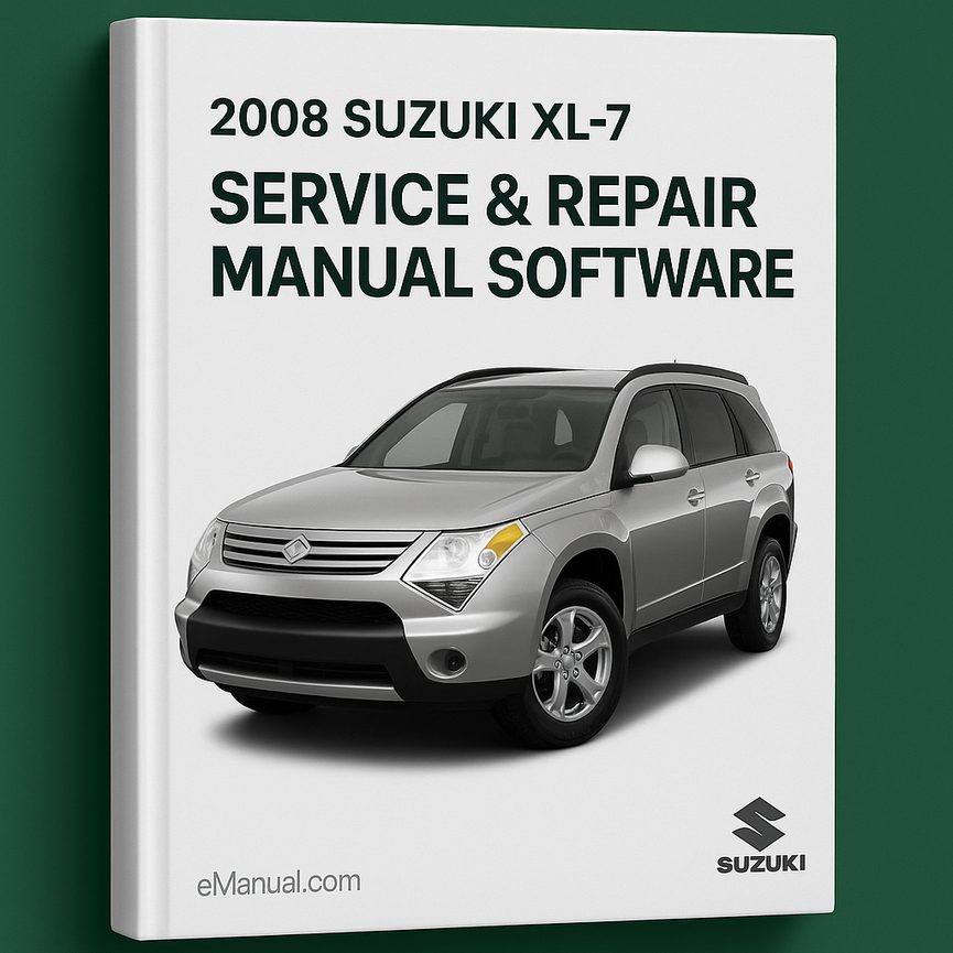 2008 Suzuki XL-7 Service & Repair Manual Software