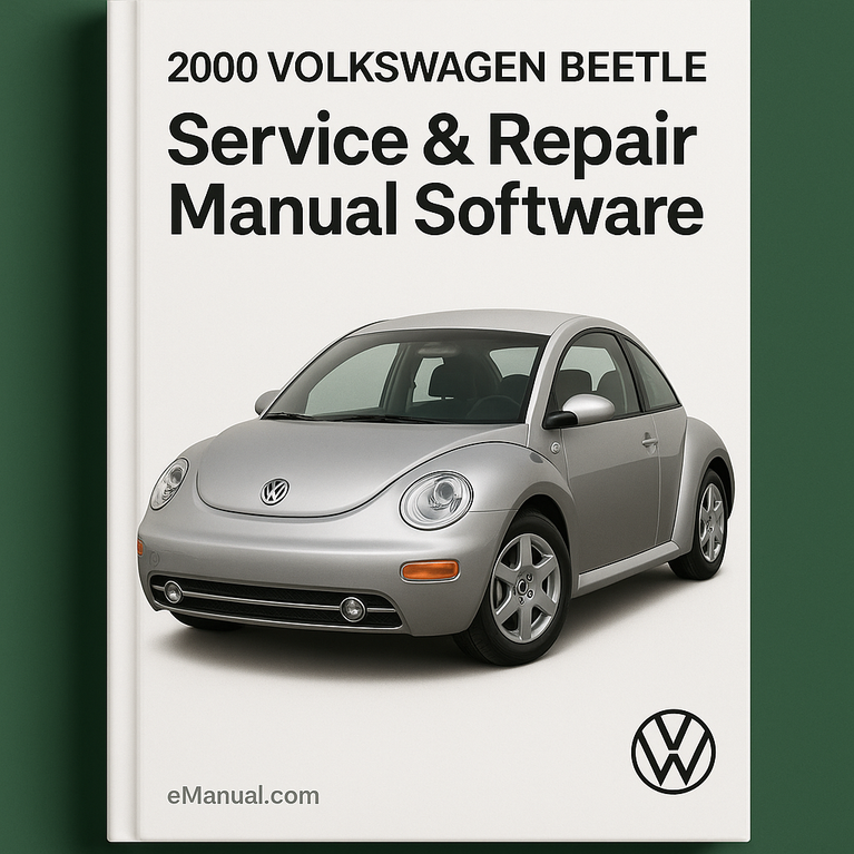 Manual de servicio y reparación del Volkswagen Beetle 2000