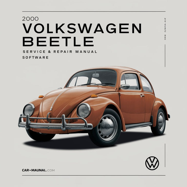 Manual de servicio y reparación del Volkswagen Beetle 2000