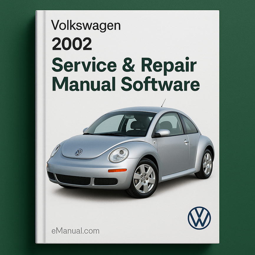 Manual de servicio y reparación del Volkswagen Beetle 2002
