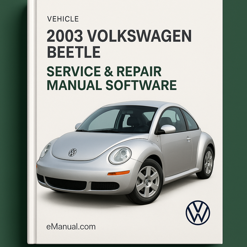 Manual de servicio y reparación del Volkswagen Beetle 2003