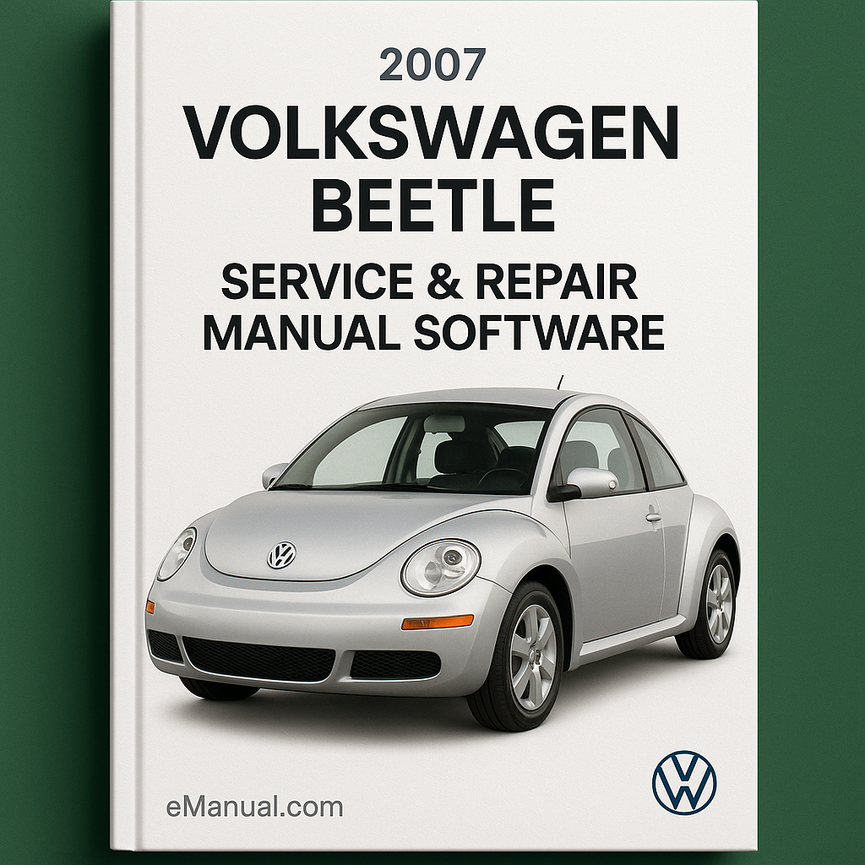 Manual de servicio y reparación del Volkswagen Beetle 2007
