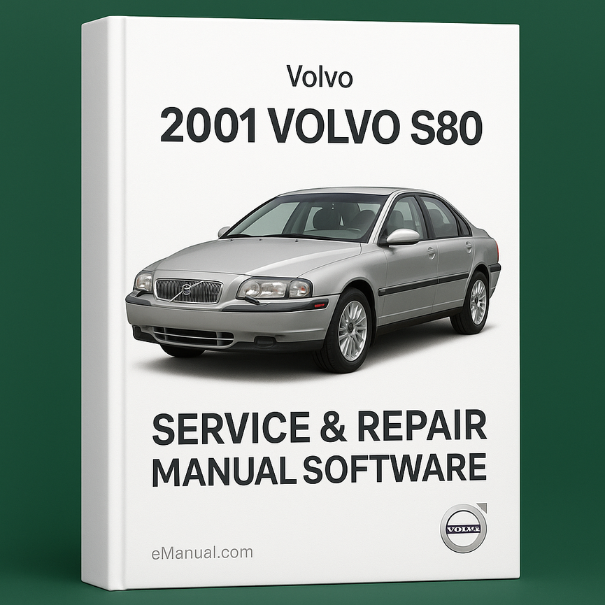 2001 Volvo S80 Service & Repair Manual Software