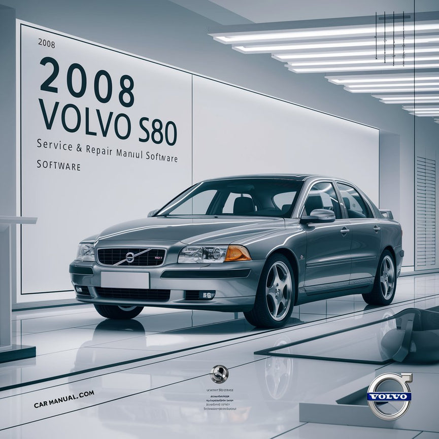 2008 Volvo S80 Service & Repair Manual Software