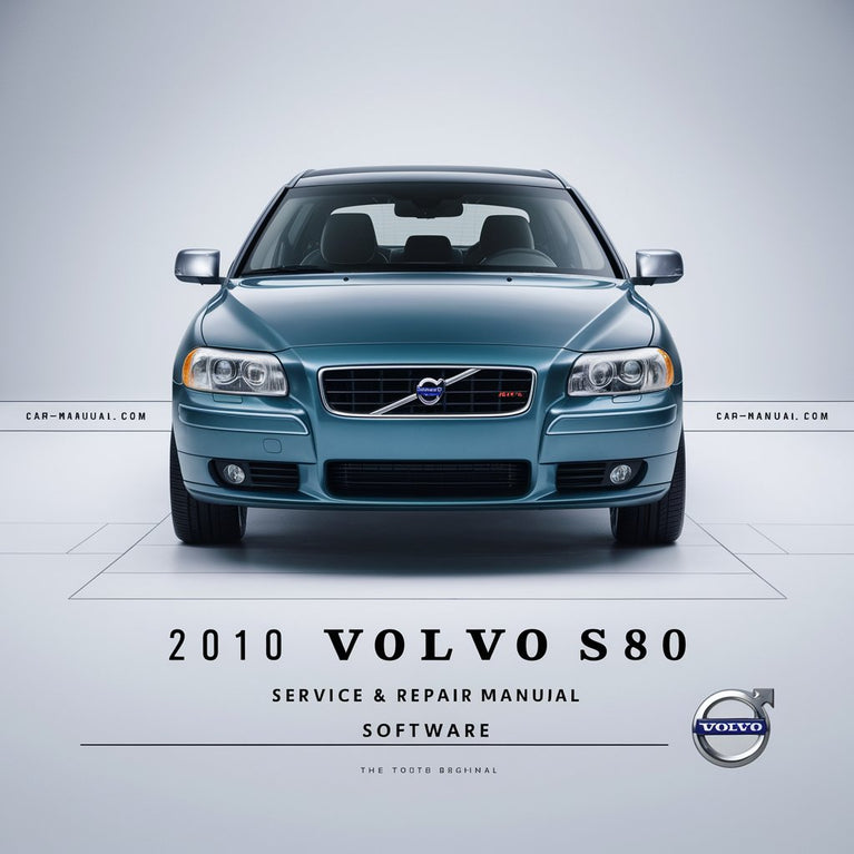 2010 Volvo S80 Service & Repair Manual Software