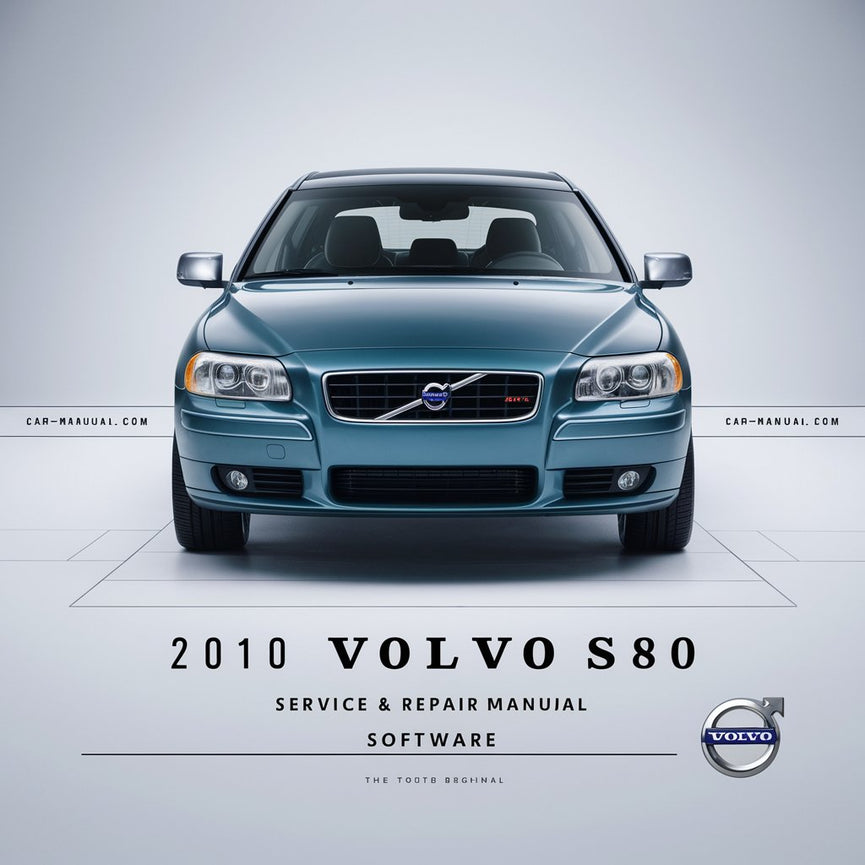 Manual de servicio y reparación del Volvo S80 2010