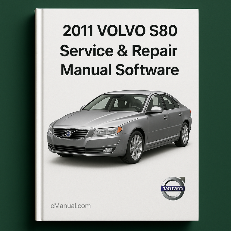 Manual de servicio y reparación del Volvo S80 2011