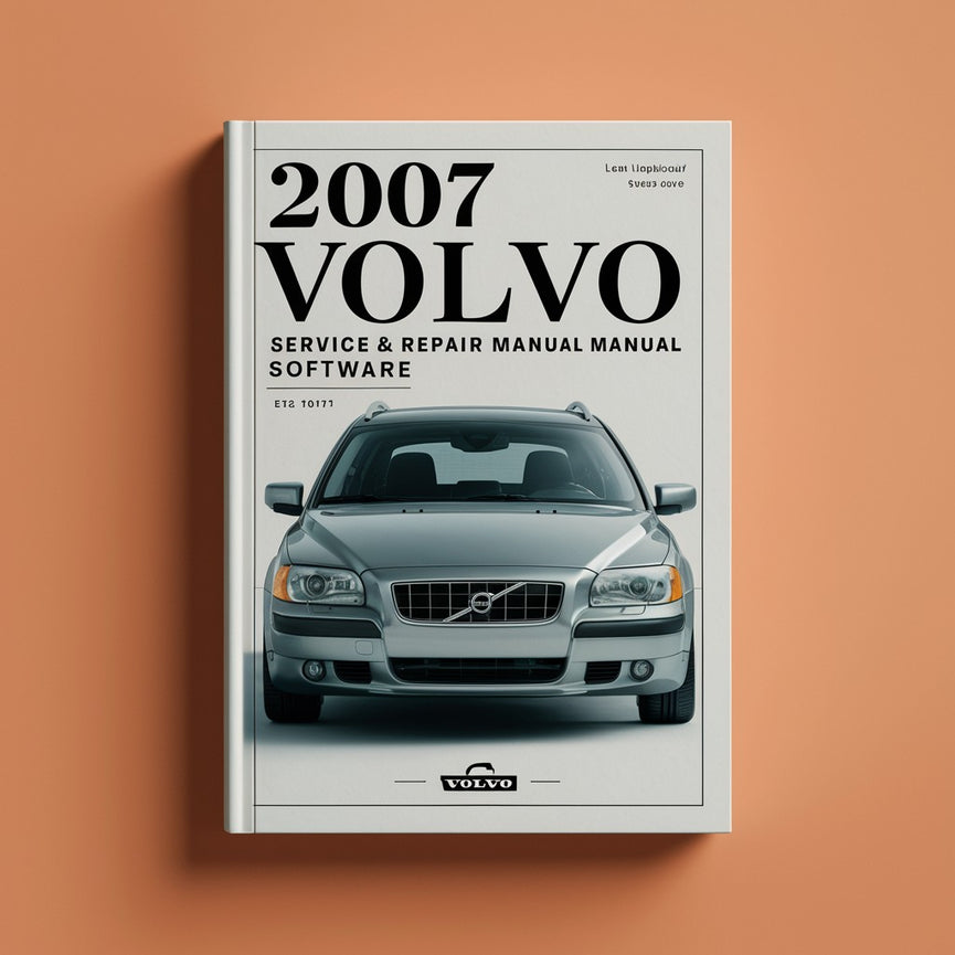 2007 Volvo V50 Service- und Reparaturhandbuch-Software