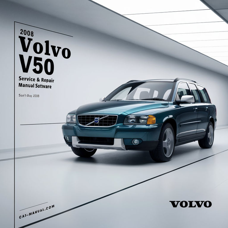 2008 Volvo V50 Service- und Reparaturhandbuch-Software