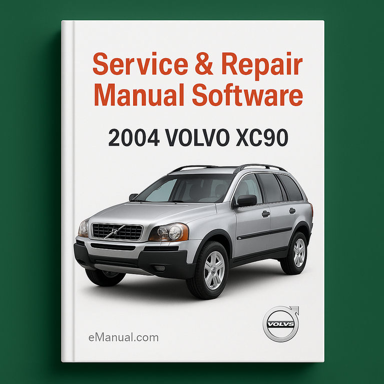 2004 Volvo XC90 Service & Repair Manual Software