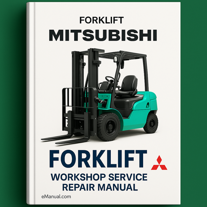 Manual de reparación y servicio de taller de carretillas elevadoras Mitsubishi FD10 FD15 FD18 FD20 FD25 FD30 FD35A FG10 FG15 FG18 FG20 FG25 FG30 FG35A 99719-1140