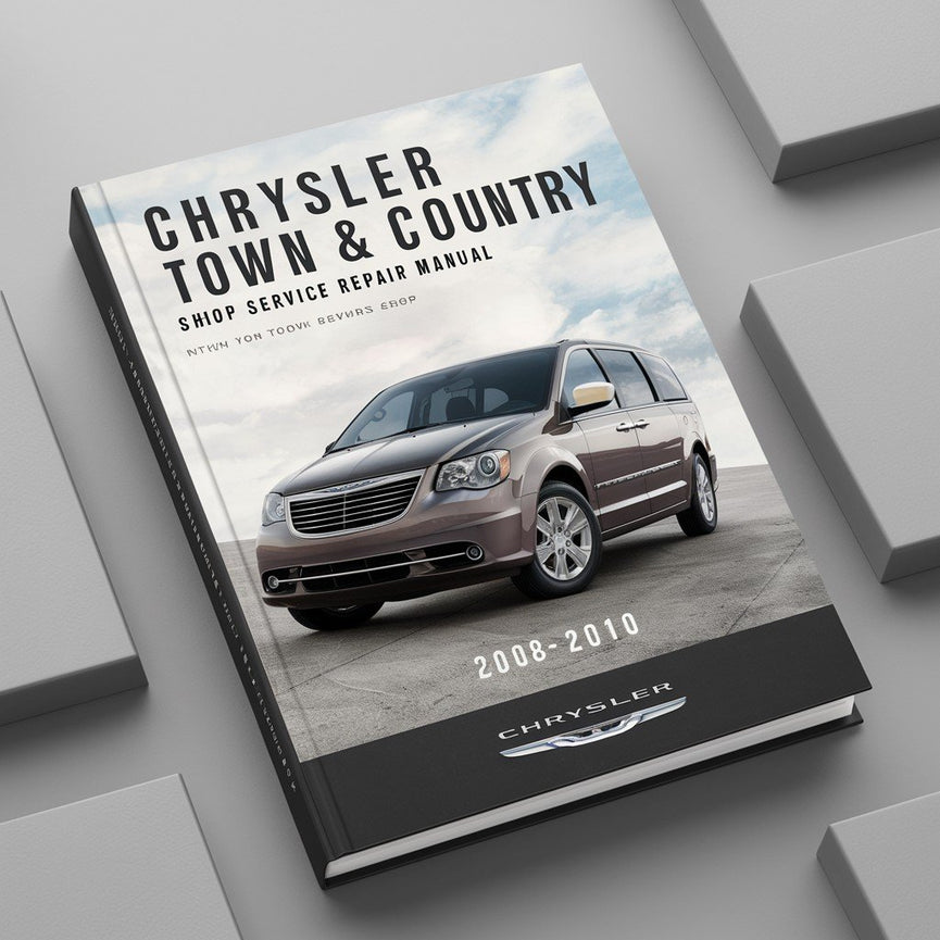 Manual de servicio y reparación del taller Chrysler Town &amp; Country 2008-2010