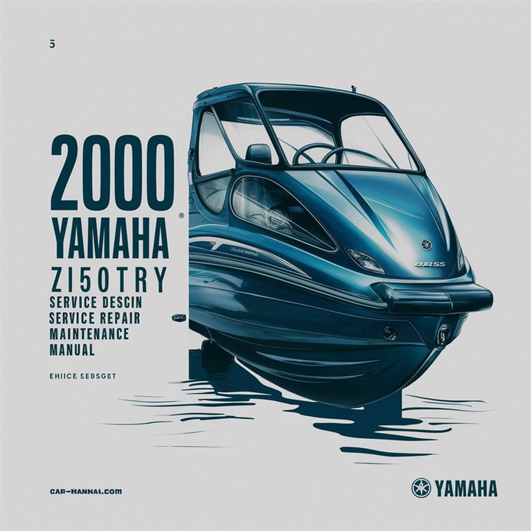 2000 Yamaha Z150TXRY Outboard Service Repair Workshop Manual PDF