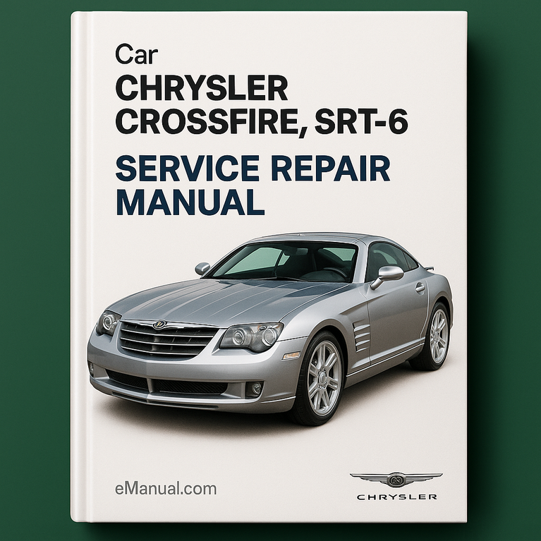 2005 Chrysler Crossfire &amp; Srt-6 Service-Reparaturhandbuch Version 6