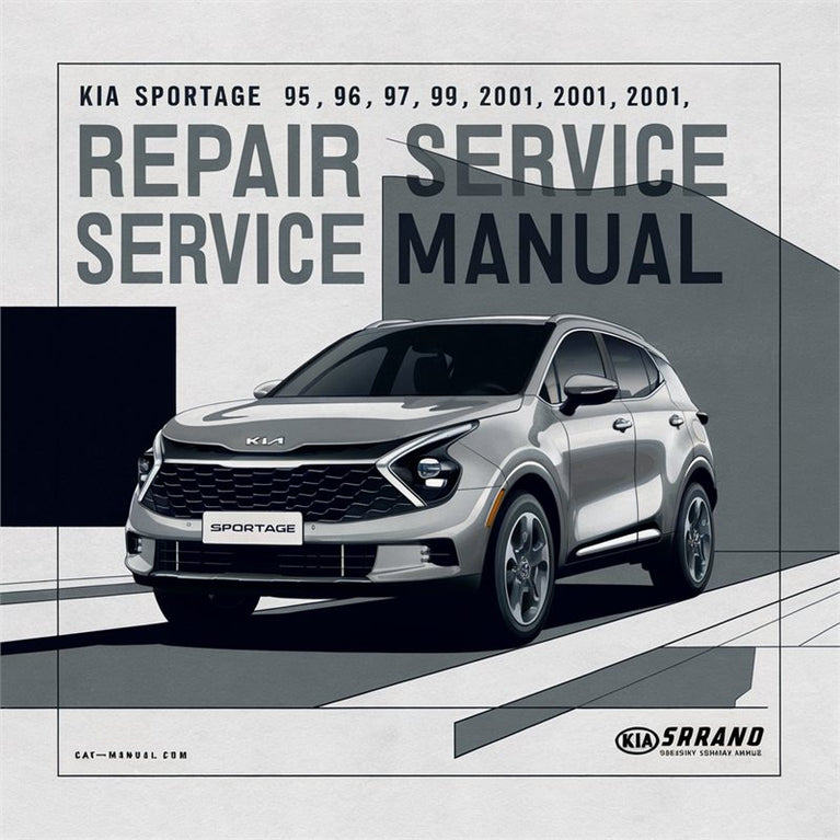 2000-2002 Kia Sportage Service Repair Workshop Manual PDF