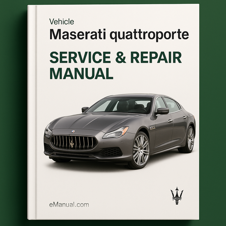 Maserati quattroporte Service Repair Manual
