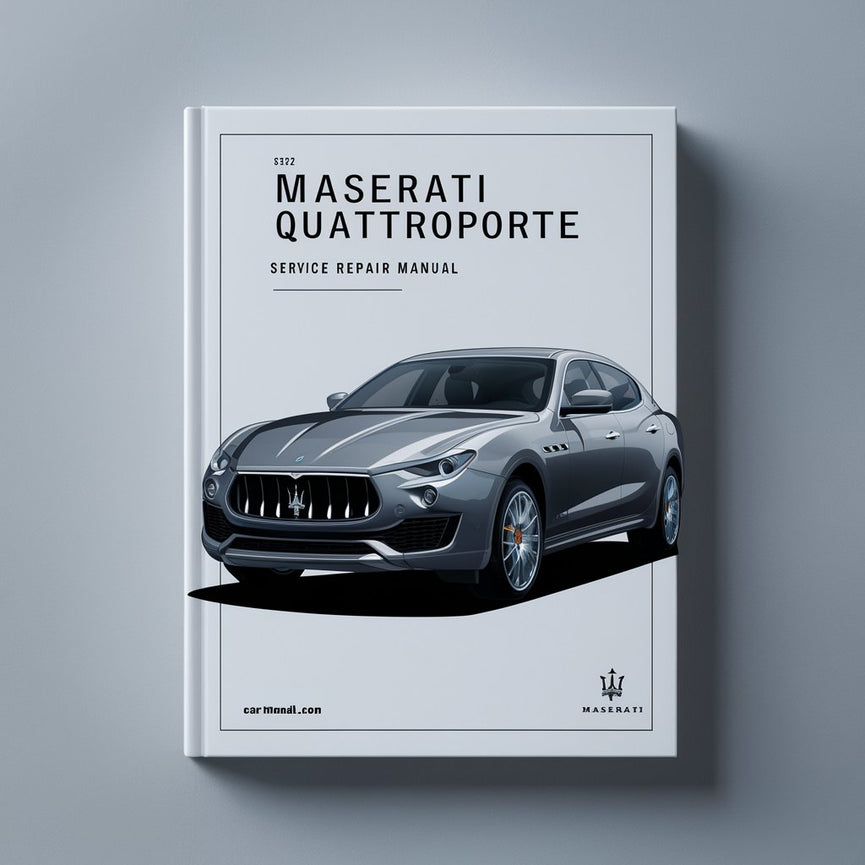 Manual de servicio y reparación del Maserati Quattroporte