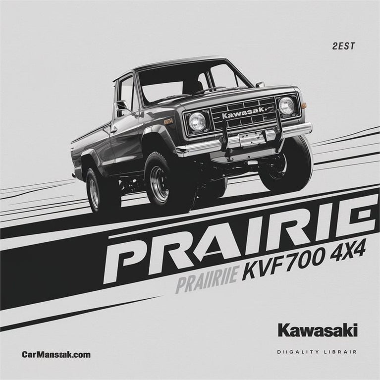 Kawasaki Prairie 700/kvf700 4x4 Service Repair Workshop Manual PDF