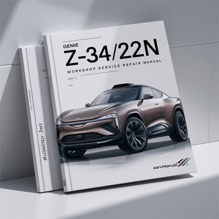 Genie Z-34/22n DC Service Repair Workshop Manual PDF