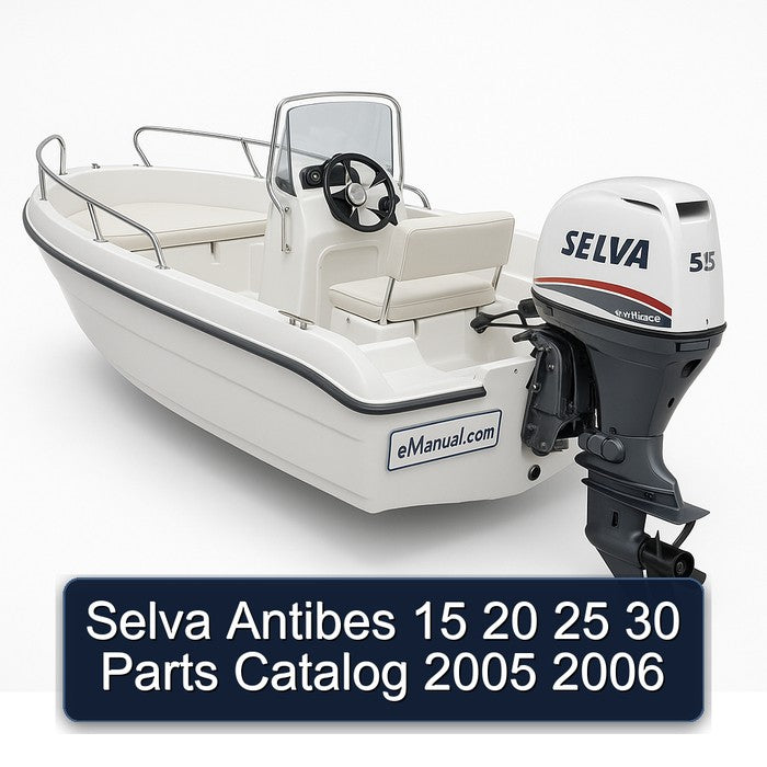 2005-2006 Selva Antibes 15 20 25 30 Parts Catalog PDF