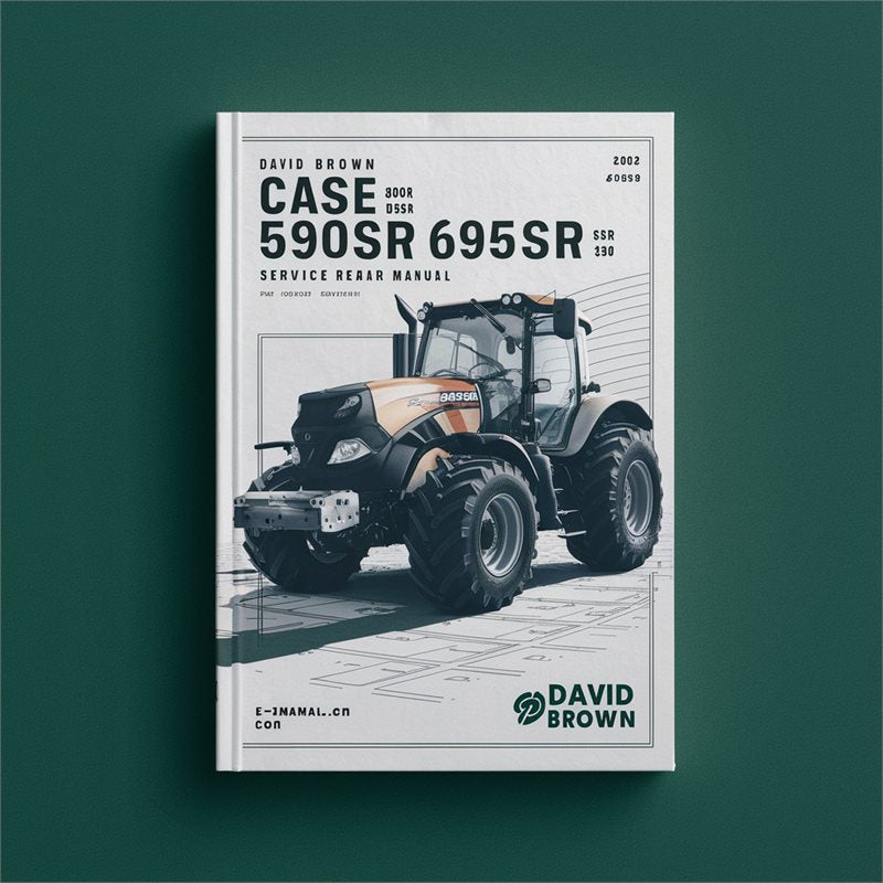 David Brown Case 580SR 590SR 695SR Service Repair Workshop Manual PDF