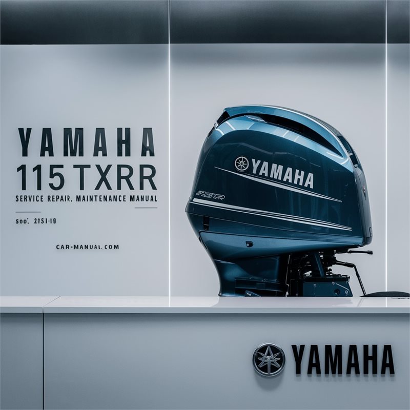 Yamaha 115TXRR Outboard Service Repair Workshop Manual PDF