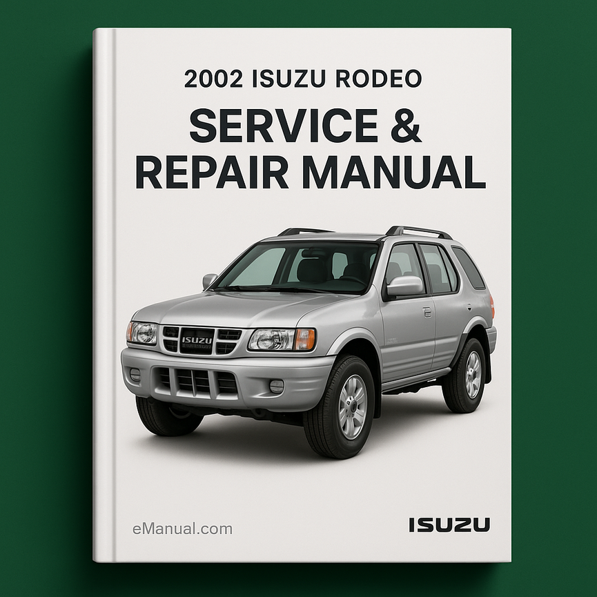 2002 Isuzu Rodeo Service Repair Manual